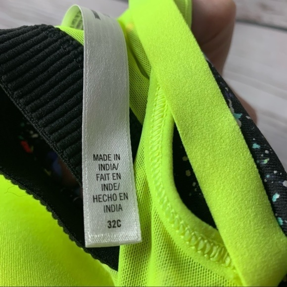 VSX Paint Splatter Padded Sports Bra 32C - Picture 8 of 8